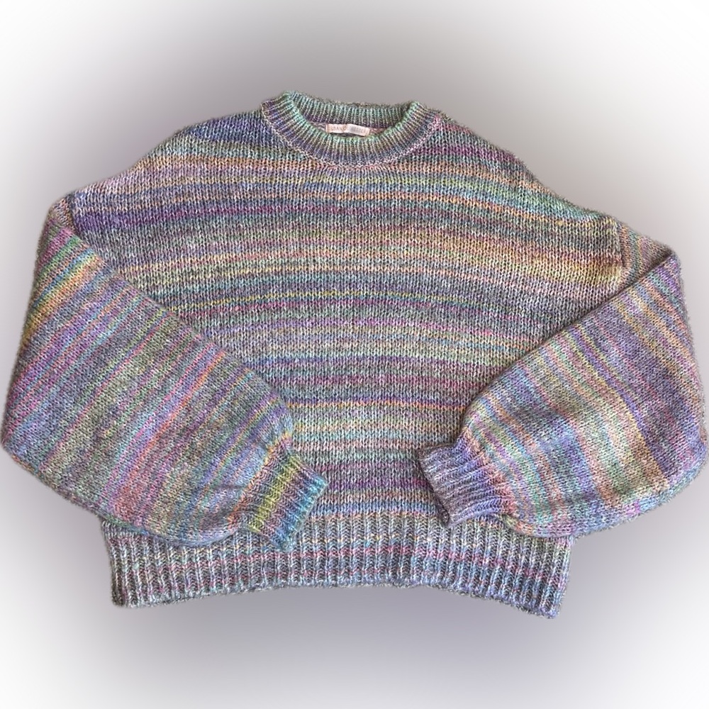 Urban Outfitters Pastel Striped Sweater